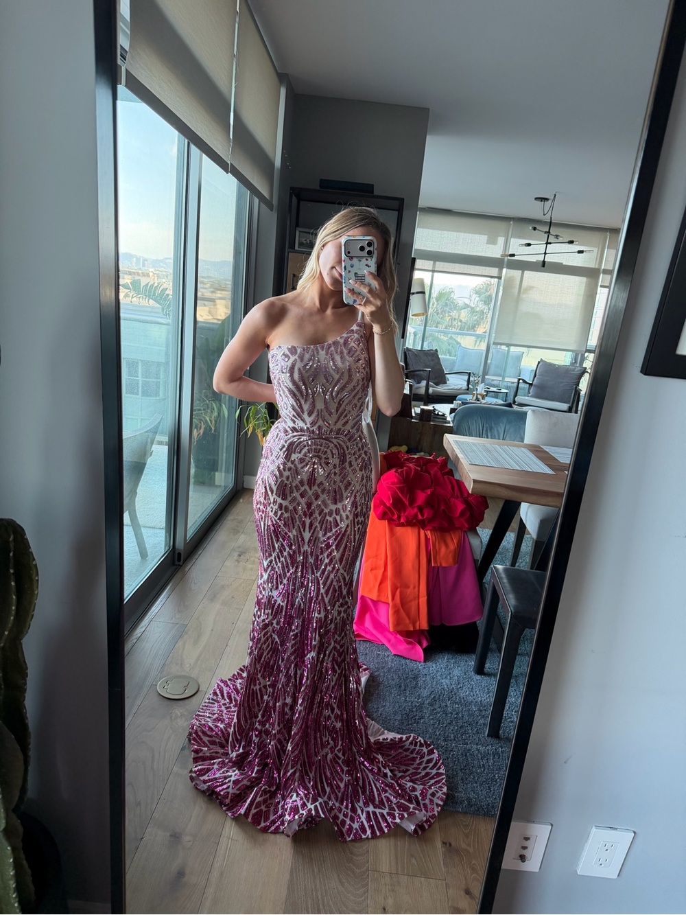 NWT Jovani 06469 Sequin gown - Picture 3 of 4
